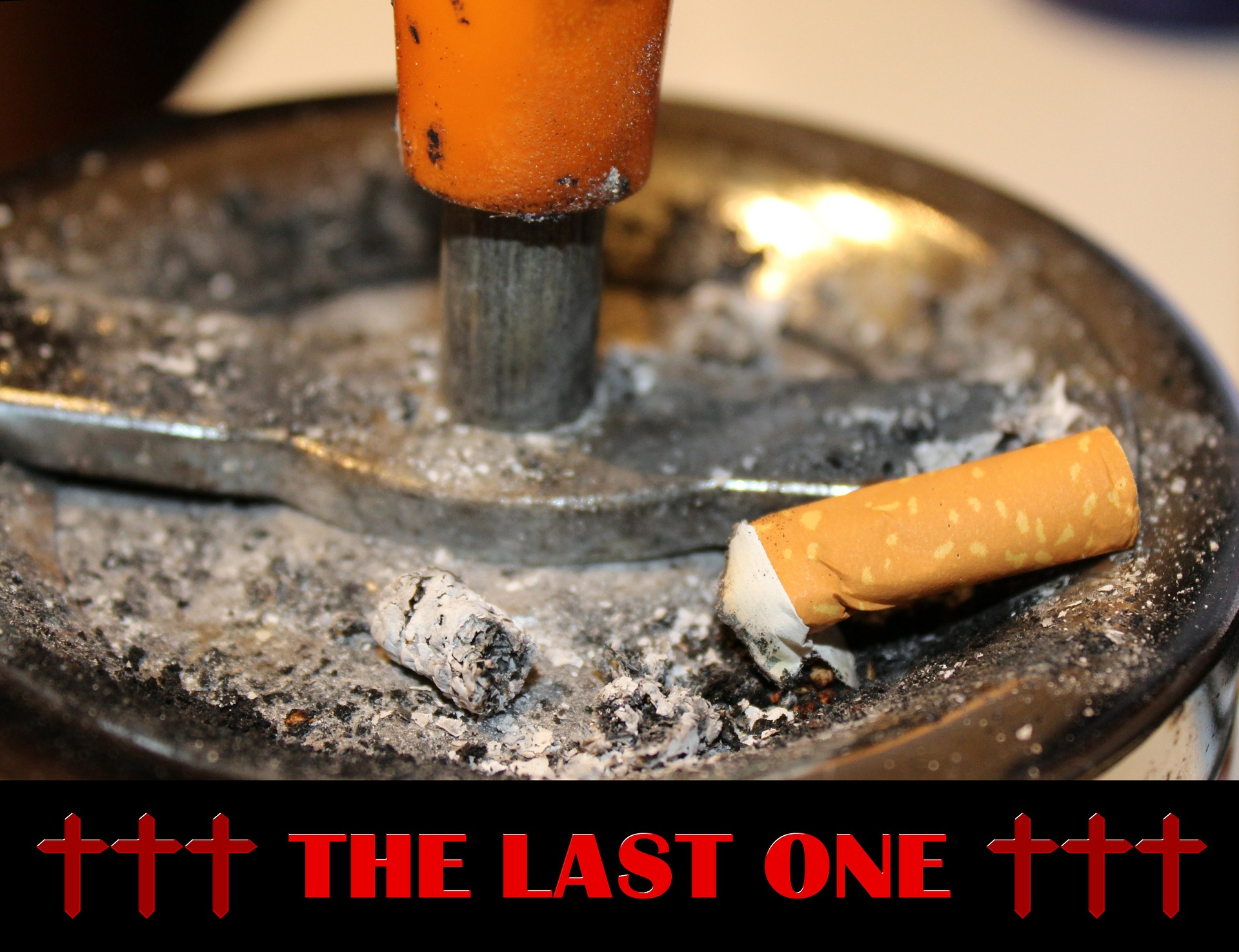 Stop smoking - the last cigarette